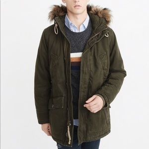 Abercrombie & Fitch Men’s winter parka Brand New!